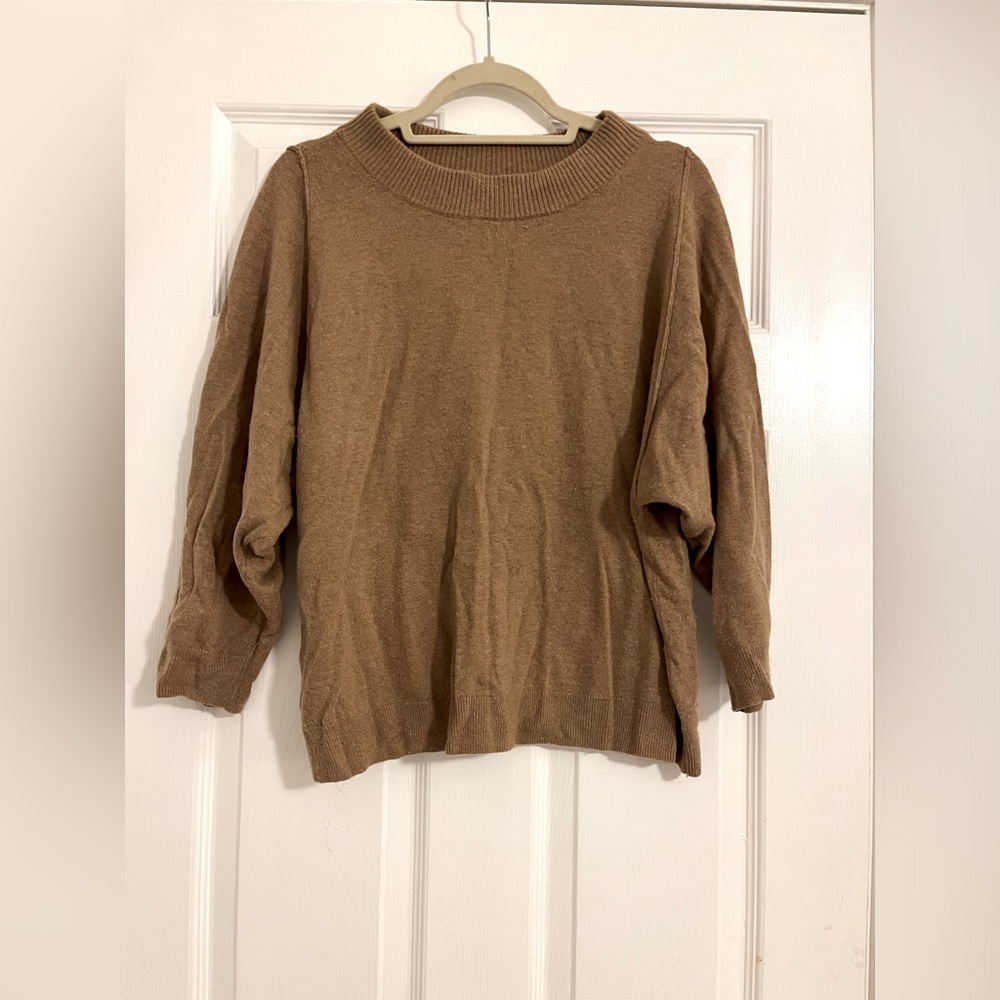 J.Crew Tan Knit sweater